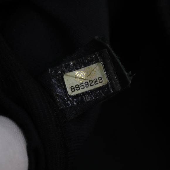 CHANEL Sports Line Drum bag Shoulder Bag Vinyl Black CC Auth bs15851 - Picture 12 of 16